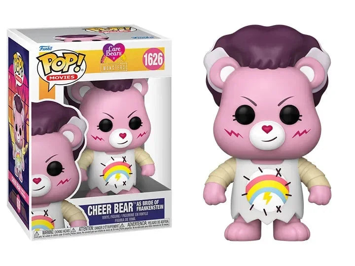 Funko Pop! Movies: Universal Monsters x Care Bares - Cheer Bear as Bride of Frankenstein Vinyl Figure #1626 - Ginga Toys