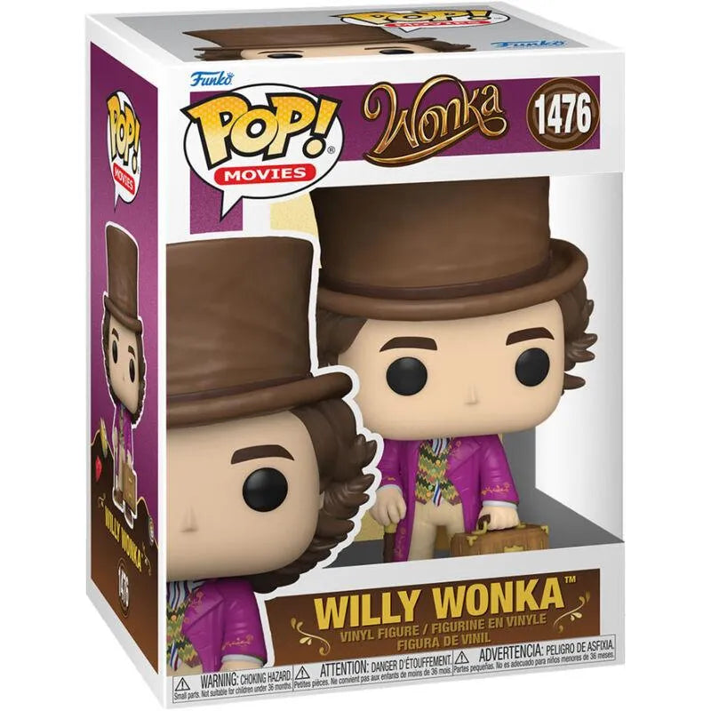 Funko Pop! Movies: Wonka - Willy Wonka Figure #1476 - Funko - Ginga Toys
