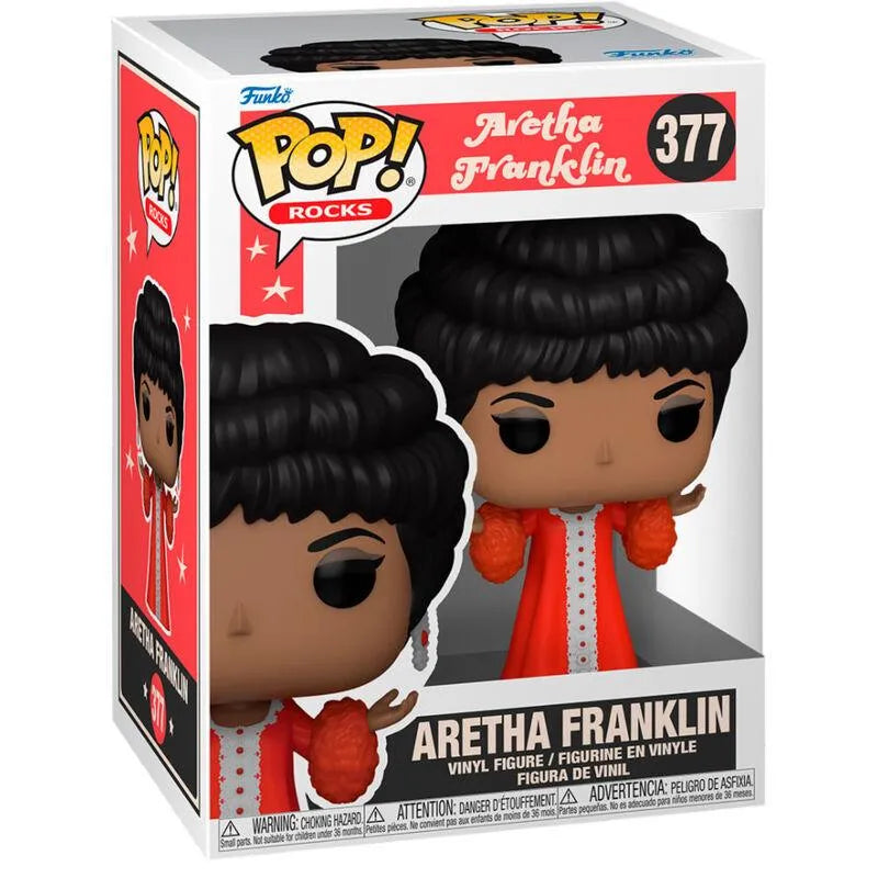 Funko Pop! Rocks: Aretha Franklin (The Andy Williams Show) #377 - Funko - Ginga Toys