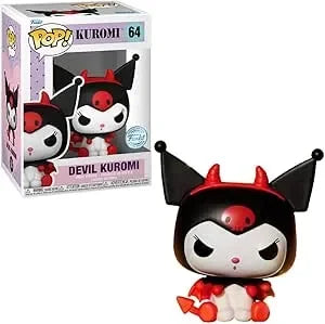 Funko Pop! Sanrio: Kuromi - Devil Kuromi Exclusive Vinyl Figure #64 - Ginga Toys