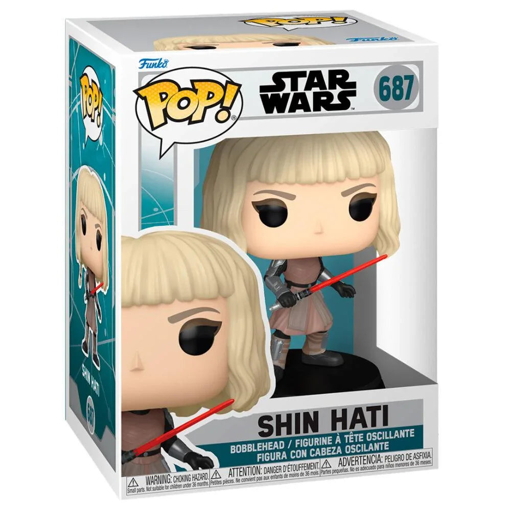 Funko Pop! Star Wars: Ahsoka - Shin Hati Pop Figure #687 - Funko - Ginga Toys