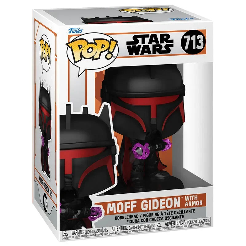Funko Pop! Star Wars: The Mandalorian - Moff Gideon with Armor Figure #713 - Ginga Toys