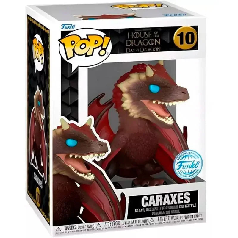 Funko Pop! TV: House of the Dragon - Caraxes Exclusive Figure #10 - Ginga Toys