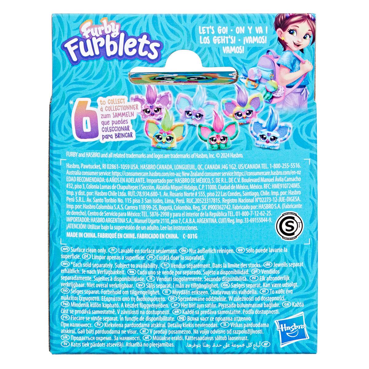 Furby Furblets Pix-Elle Gamer Mini Electronic Plush Toy - Ginga Toys