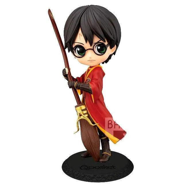 Harry Potter Q Posket Harry Potter Figure (Quidditch Style Ver.A) - Banpresto - Ginga Toys