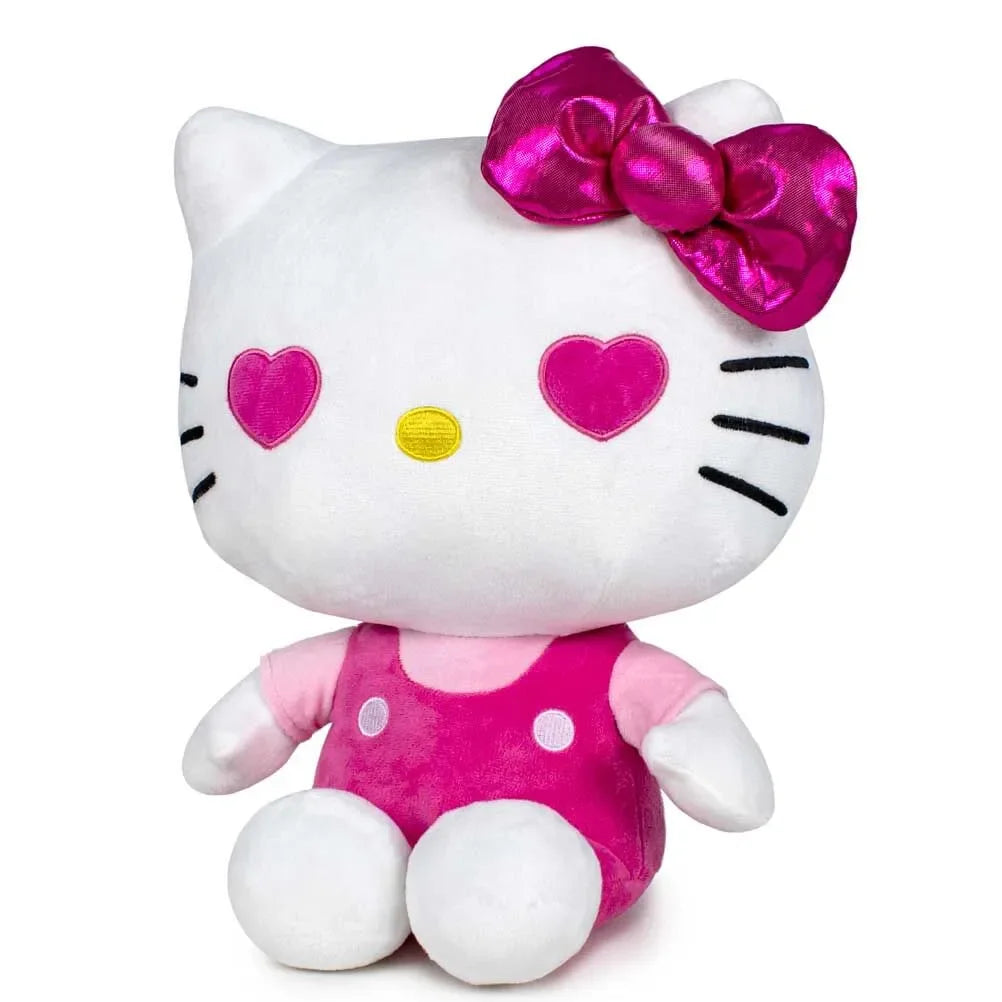 Hello Kitty 50th Anniversary Plush Toy Pink 22cm - Ginga Toys