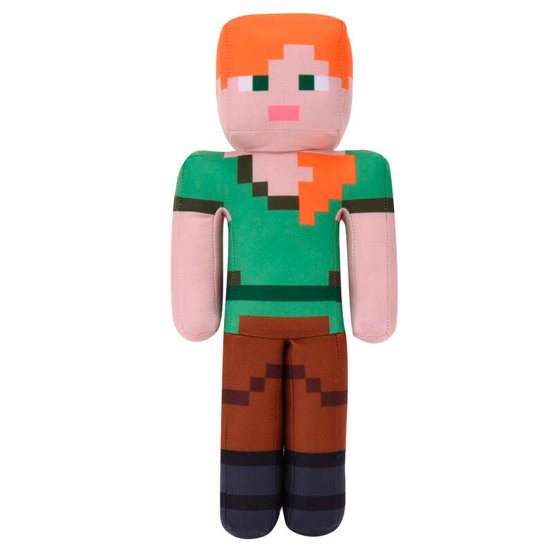 Minecraft Alex Plush Toy 35cm - Ginga Toys