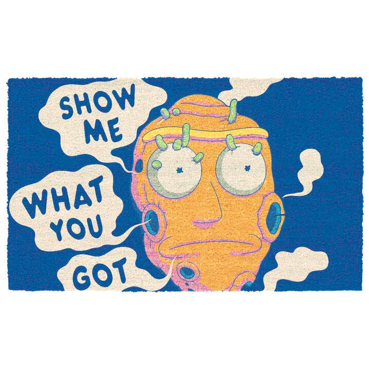 Rick and Morty "Show Me What You Got" Doormat - Ginga Toys