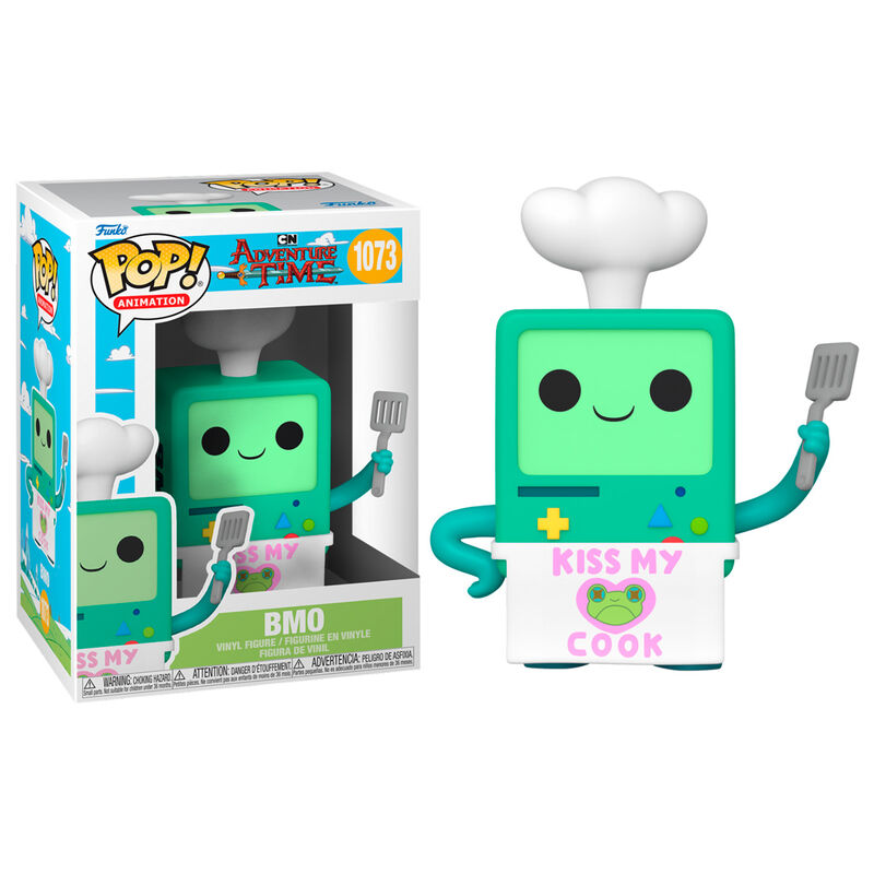 Funko Pop! Animation: Adventure Time - BMO (Cook) Vinyl Figure #1073 - Ginga Toys