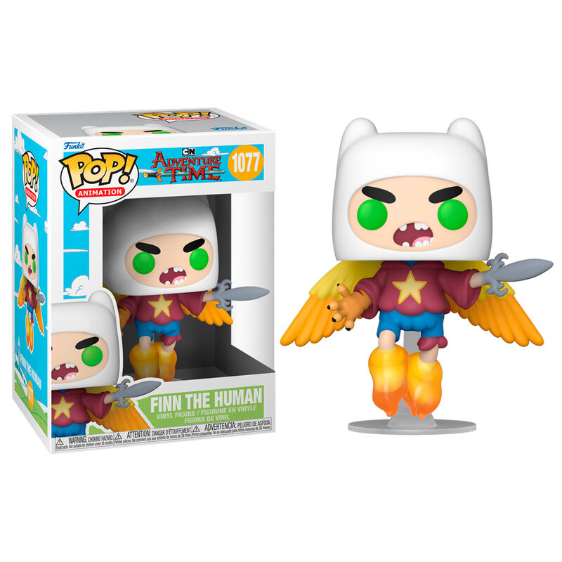 Funko Pop! Animation: Adventure Time - Ultimate Wizard Finn The Human Vinyl Figure #1077 - Ginga Toys
