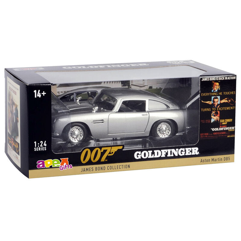 James Bond Aston Martin DB5 Model Car Goldfinger Edition - Ginga Toys