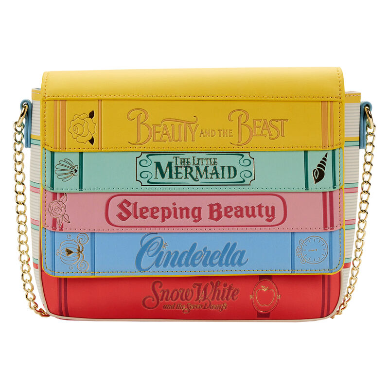 Loungefly Disney Princess Books Classics Crossbody Bag - Ginga Toys