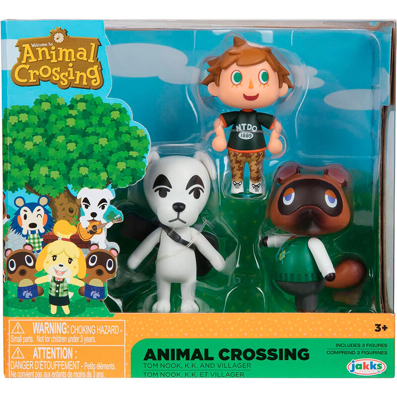 Jakks Pacific World of Nintendo Animal Crossing Action Figure Set - Ginga Toys