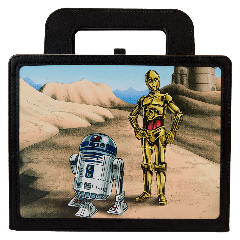 Loungefly Star Wars Return of the Jedi R2-D2 & C-3P0 Lunchbox Notebook - Ginga Toys