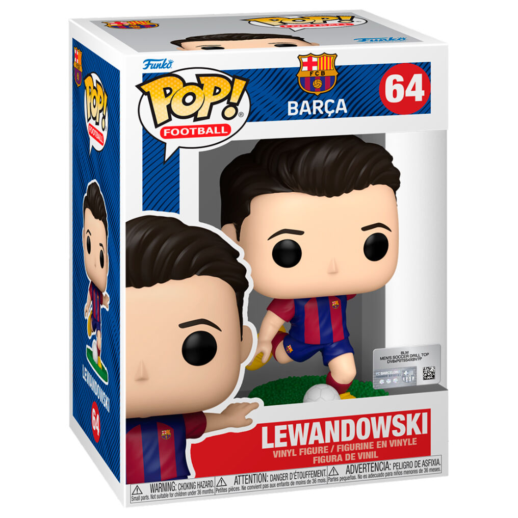 Funko Pop! Football: Barcelona - Lewandowski Vinyl Figure #64