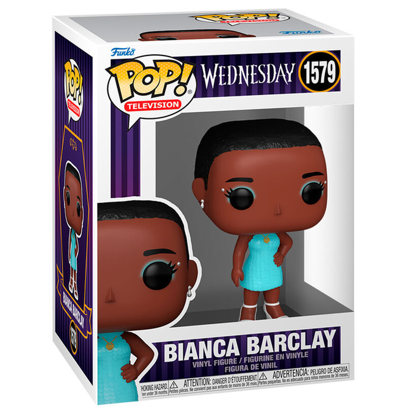 Funko Pop! Television: Wednesday - Bianca Barclay Vinyl Figure #1579 - Ginga Toys