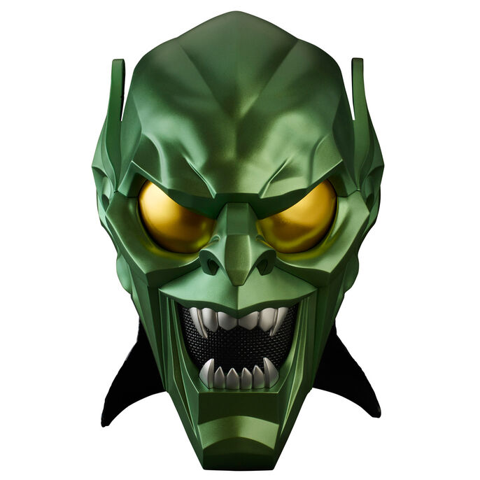 Marvel Legends Series Spider-Man: No Way Home Green Goblin Premium Roleplay Helmet - Ginga Toys