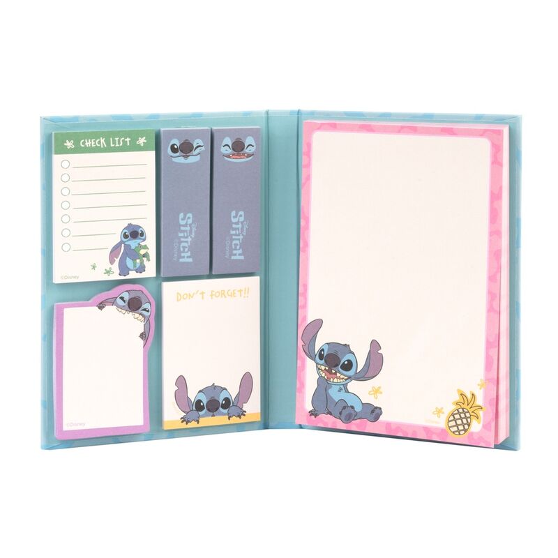 Disney Lilo & Stitch - Stitch Sticky Notes A6 Notebook - Ginga Toys