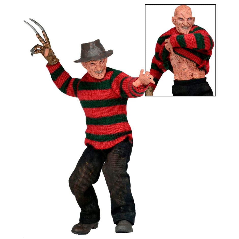 A Nightmare on Elm Street 3: Dream Warriors Freddy 8" Clothed Action Figure - Ginga Toys