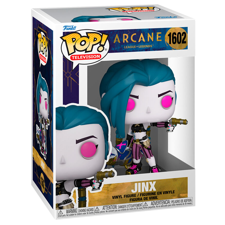 Funko Arcane Pop! TV #1602 Jinx Vinyl Figure - Ginga Toys
