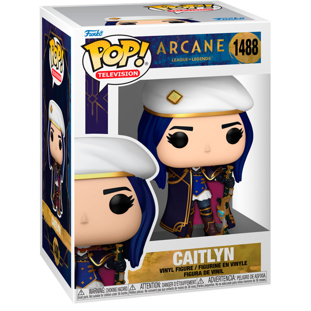Funko Arcane Pop! Television #1488 Caitlyn Vinyl Figure - Ginga Toys