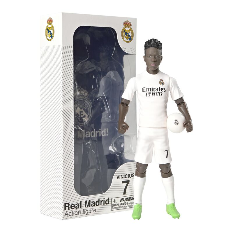 Football Real Madrid FC Vinicius Júnior Action Figure 20cm - Ginga Toys