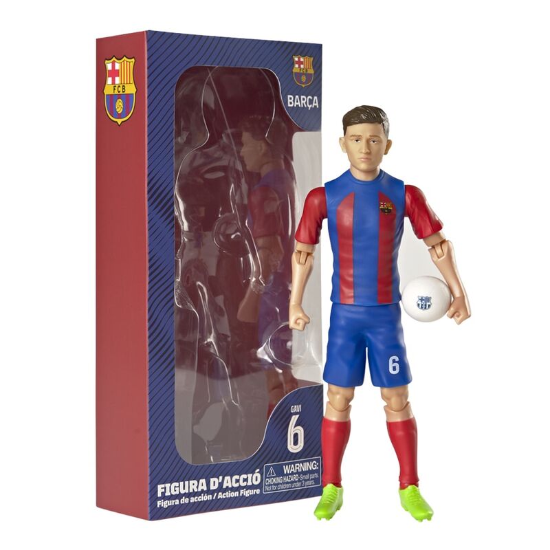 Football Barcelona FC Gavi Action Figure 20cm - Ginga Toys