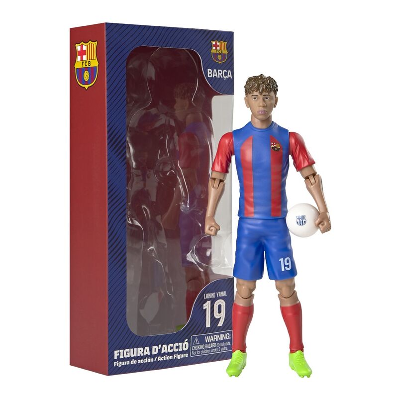 Football FC Barcelona Lamine Yamal Action Figure 20cm - Ginga Toys