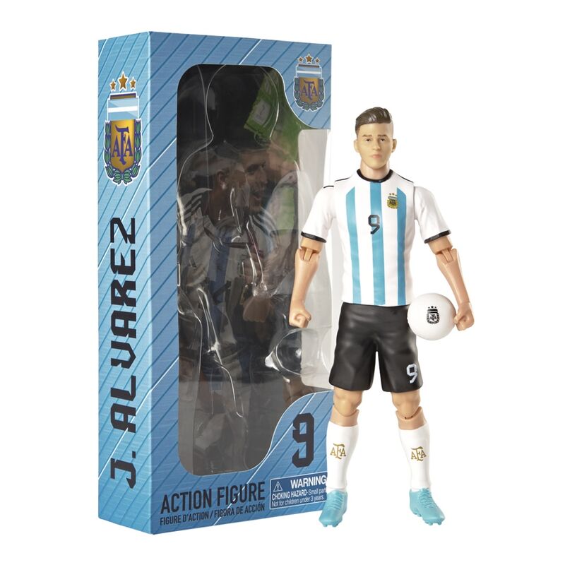 Football Argentina Julian Alvarez Action Figure 20cm - Ginga Toys
