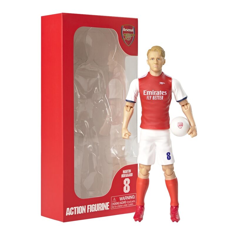 Football Arsenal FC #8 Martin Odegaard Action Figure 20cm - Ginga Toys