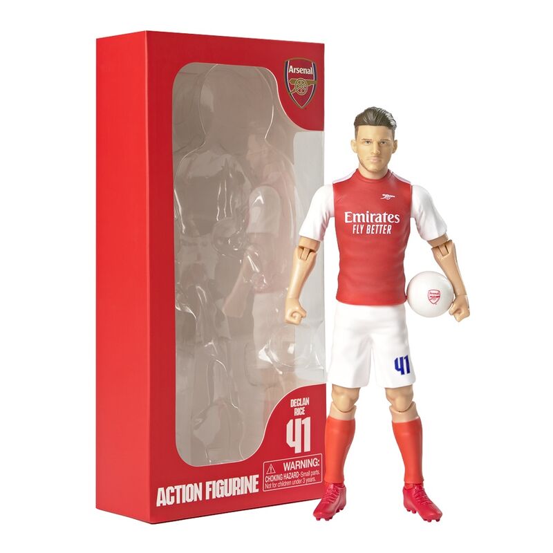 Football Arsenal FC Declan Rice Action Figure 20cm - Ginga Toys