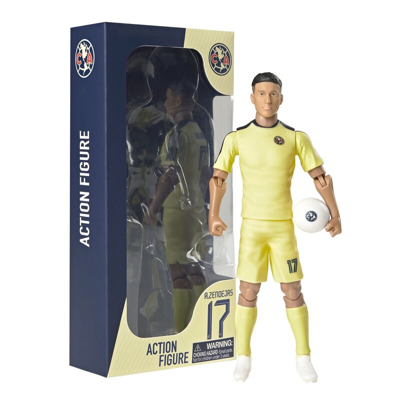 Football Club America Alejandro Zendejas Action Figure 20cm - Ginga Toys