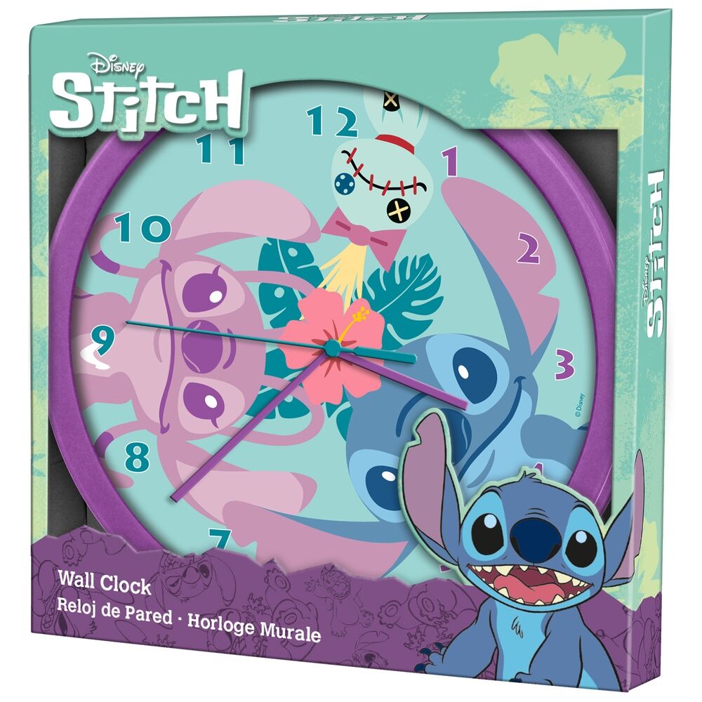Disney Stitch Wall Clock - Ginga Toys