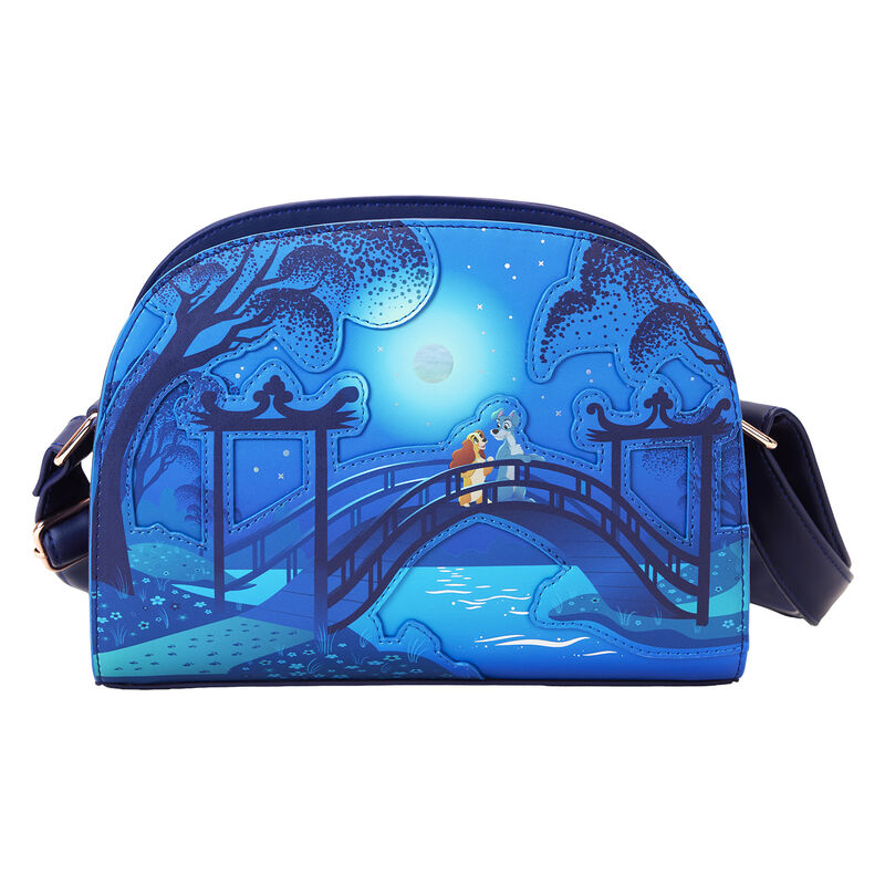 Loungefly Disney Lady and the Tramp 70th Anniversary Crossbody Bag - Ginga Toys