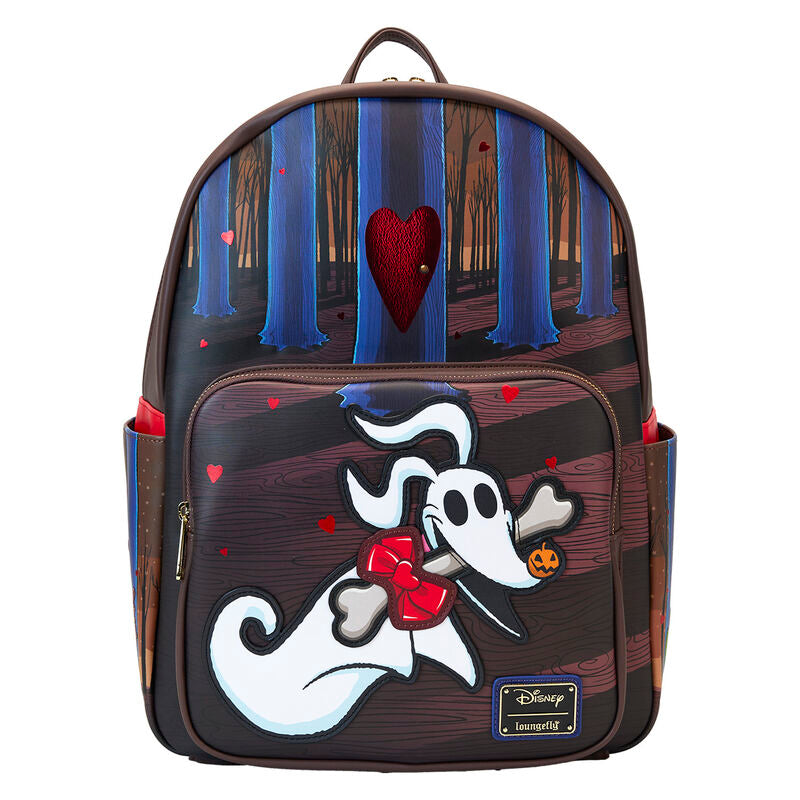 Loungefly Disney The Nightmare Before Christmas Zero Holiday Doors Full-Size Backpack - Ginga Toys