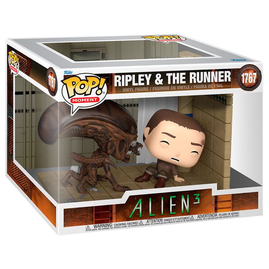 Funko Pop! Moments: Alien 3 - Ripley & The Runner Vinyl Figure #1767 - Ginga Toys