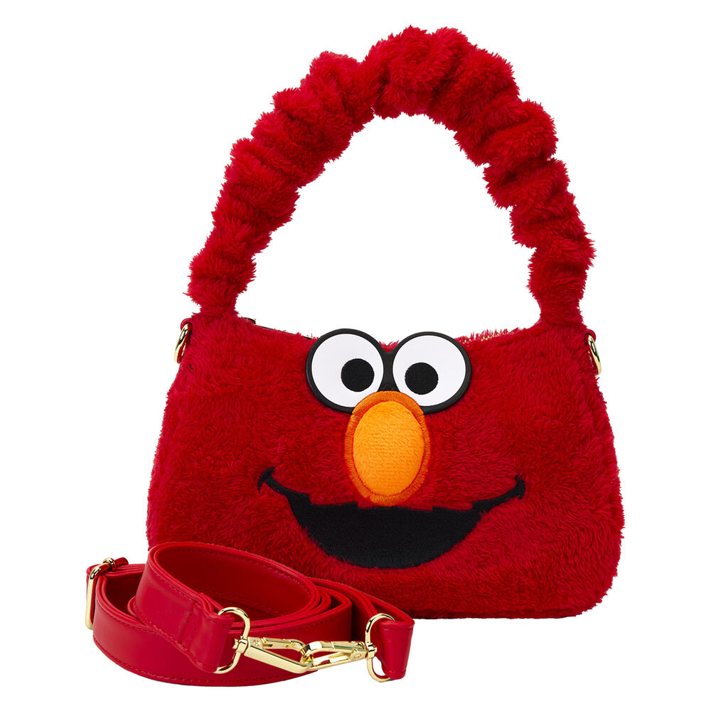 Loungefly Sesame Street Elmo Plush Cosplay Crossbody Bag - Ginga Toys