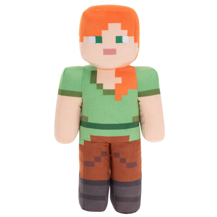 Minecraft Alex Plush Toy 30cm - Ginga Toys