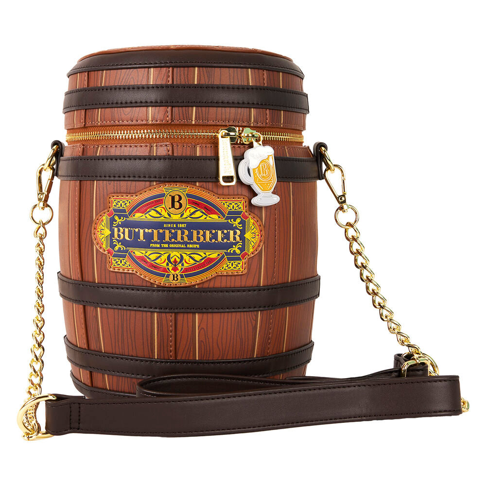 Loungefly Harry Potter Butterbeer Barrel Scented Figural Crossbody Bag - Ginga Toys