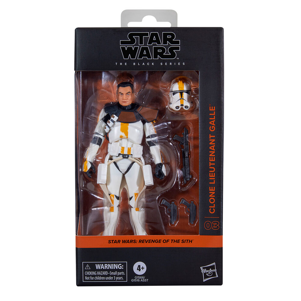 Star Wars: Revenge of the Sith The Black Series Clone Lieutenant Galle Action Figure - Ginga Toys