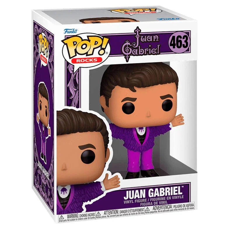Funko Pop! Rocks - Juan Gabriel Vinyl Figure - Purple Outfit #463