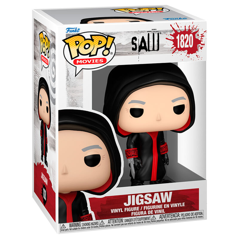 Funko Pop! Movies: Saw - Jigsaw Vinyl Figure #1820 - Ginga Toys