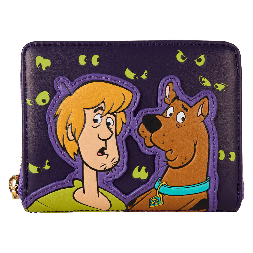 Loungefly Scooby-Doo Mystery Inc. Glow Zip Around Wallet - Ginga Toys