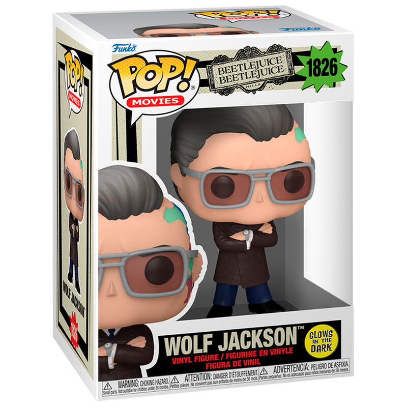 Funko Pop! Movies: Beetlejuice Beetlejuice - Wolf Jackson Vinyl Figure #1826 - Ginga Toys