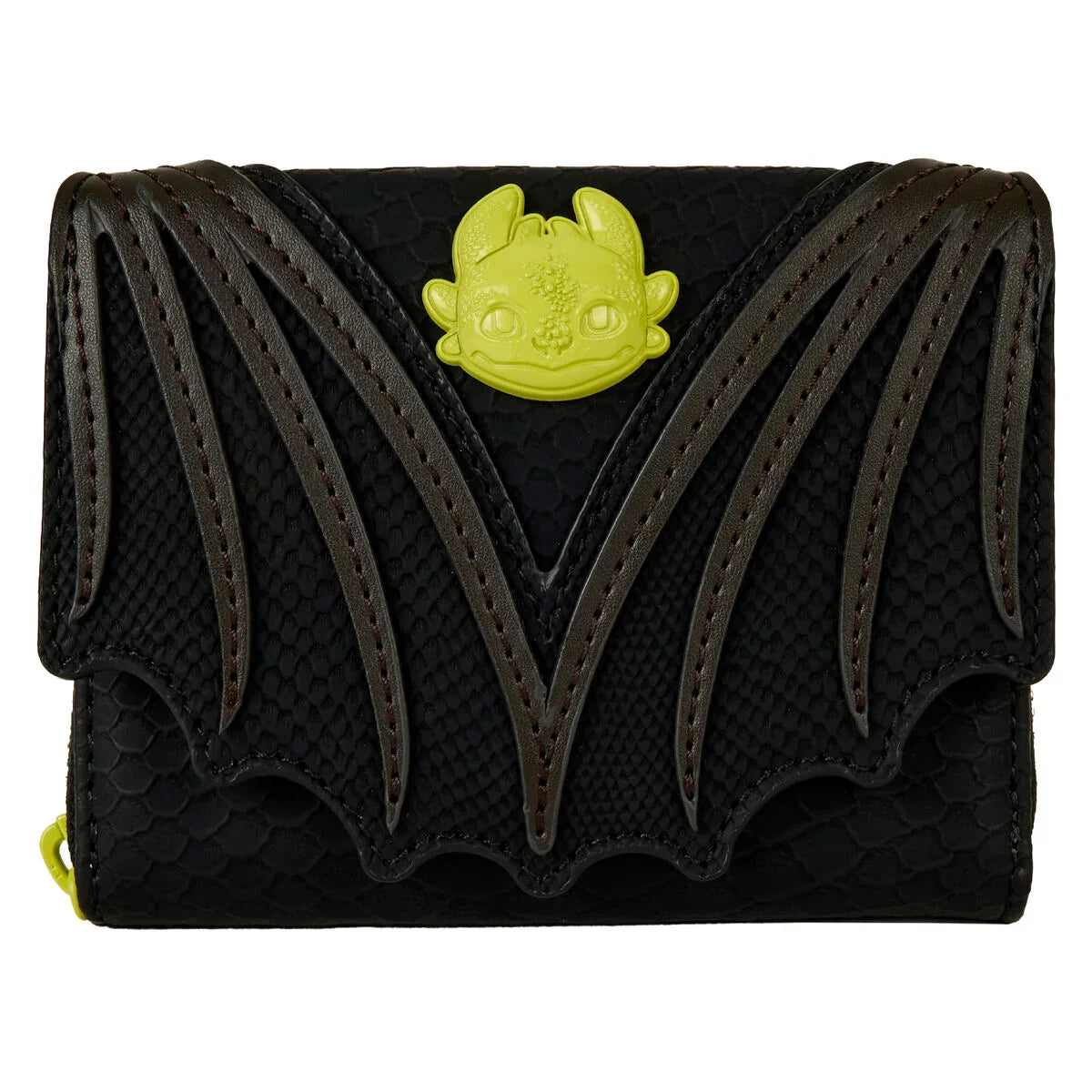 Loungefly How To Train Your Dragon Night Fury Trifold Wallet