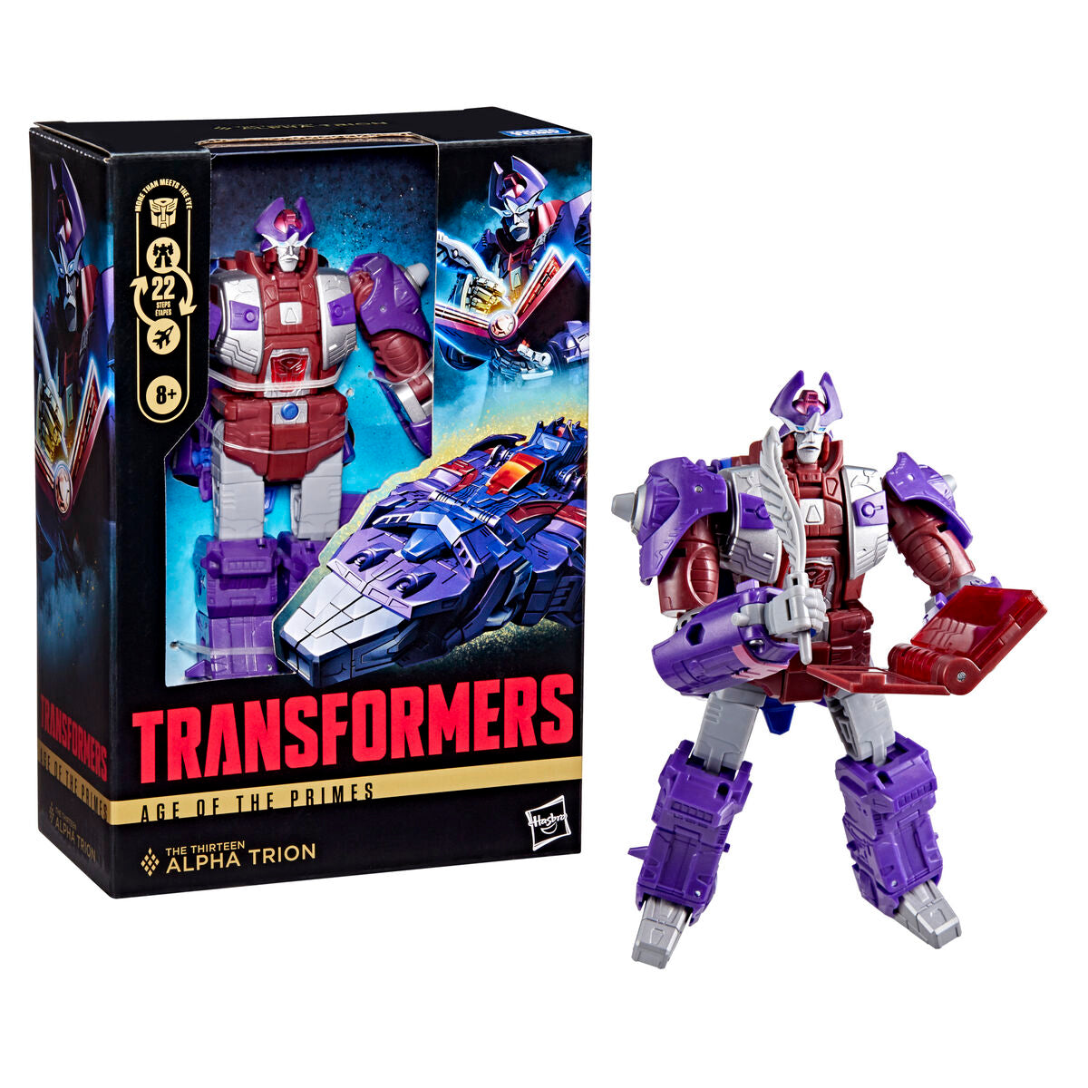 Transformers: Age of the Primes Voyager Class The Thirteen Alpha Trion Action Figure - Ginga Toys