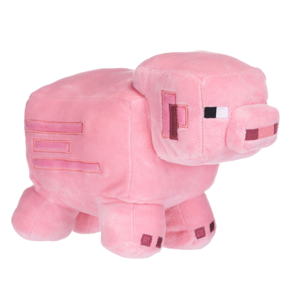 Minecraft Pig Plush Toy 26cm - Ginga Toys