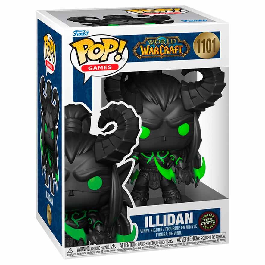Funko World of Warcraft: The War Within Pop! Games #1101 Illidan (Chase) - Ginga Toys