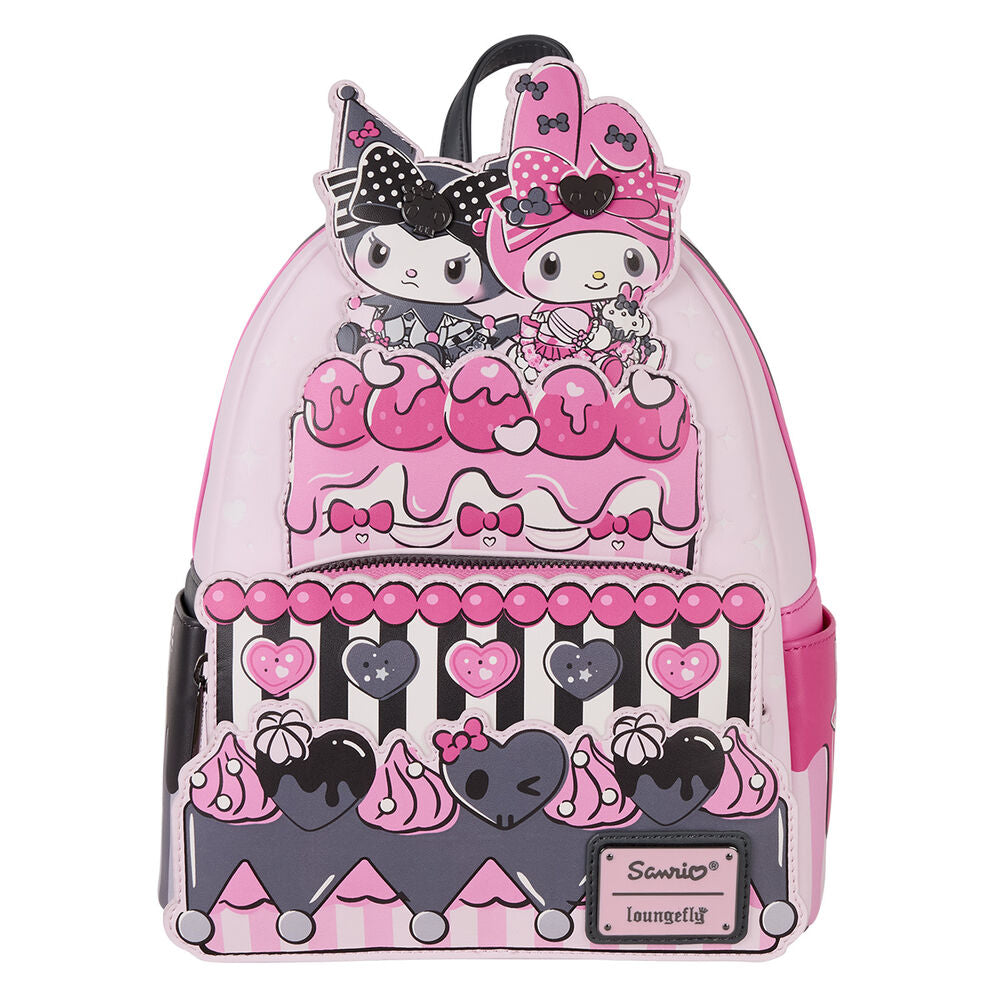 Loungefly Sanrio My Melody & Kuromi Cake Mini Backpack- Ginga Toys