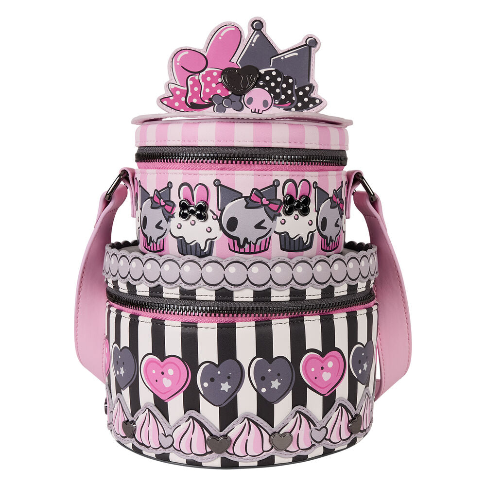 Loungefly Sanrio My Melody & Kuromi Figural Cake Crossbody Bag - Ginga Toys